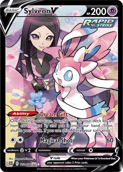 Sylveon V (TG14/TG30) [Sword & Shield: Brilliant Stars] | Exor Games New Glasgow