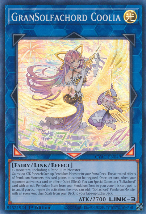 GranSolfachord Coolia [CYAC-EN049] Super Rare | Exor Games New Glasgow