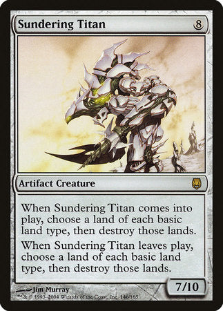 Sundering Titan [Darksteel] | Exor Games New Glasgow