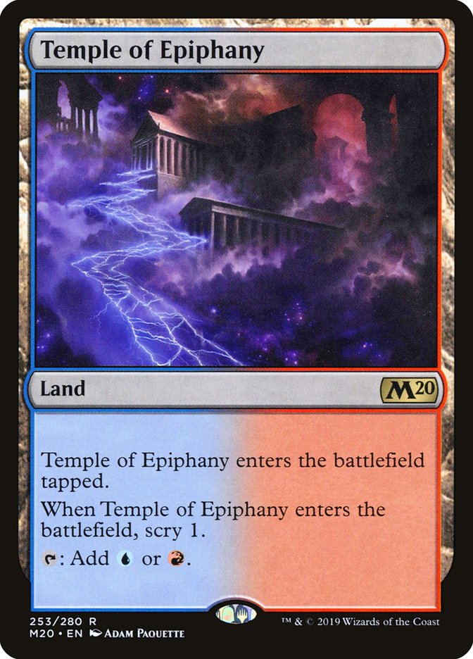 Temple of Epiphany [Core Set 2020] | Exor Games New Glasgow