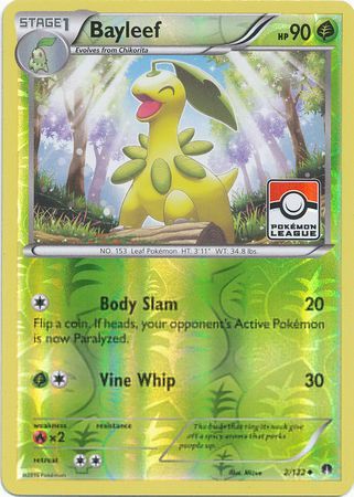 Bayleef (2/122) (League Promo) [XY: BREAKpoint] | Exor Games New Glasgow