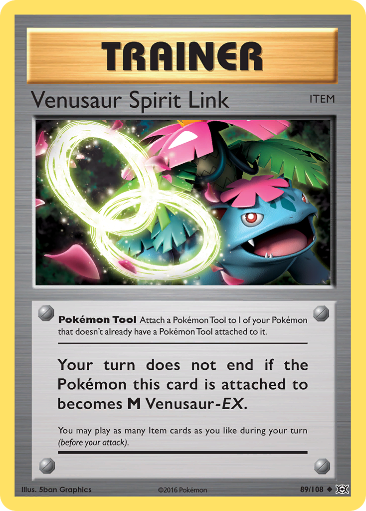 Venusaur Spirit Link (89/108) [XY: Evolutions] | Exor Games New Glasgow