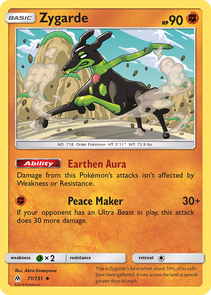 Zygarde (71/131) [Sun & Moon: Forbidden Light] | Exor Games New Glasgow