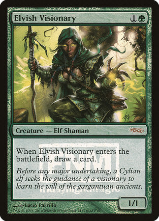 Elvish Visionary [Friday Night Magic 2010] | Exor Games New Glasgow