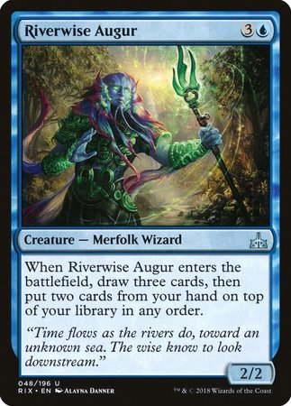 Riverwise Augur [Rivals of Ixalan] | Exor Games New Glasgow