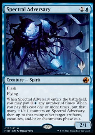 Spectral Adversary (Promo Pack) [Innistrad: Midnight Hunt Promos] | Exor Games New Glasgow