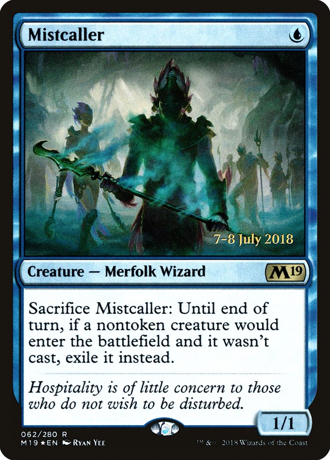 Mistcaller  [Core Set 2019 Prerelease Promos] | Exor Games New Glasgow