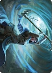 Sea Gate Stormcaller Art Card [Zendikar Rising Art Series] | Exor Games New Glasgow