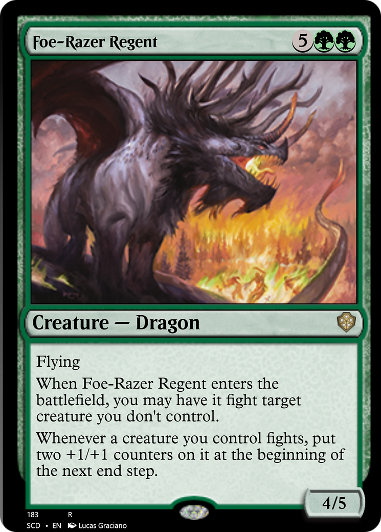 Foe-Razer Regent [Starter Commander Decks] | Exor Games New Glasgow