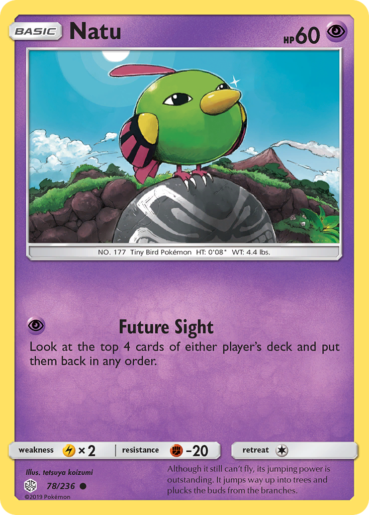 Natu (78/236) [Sun & Moon: Cosmic Eclipse] | Exor Games New Glasgow