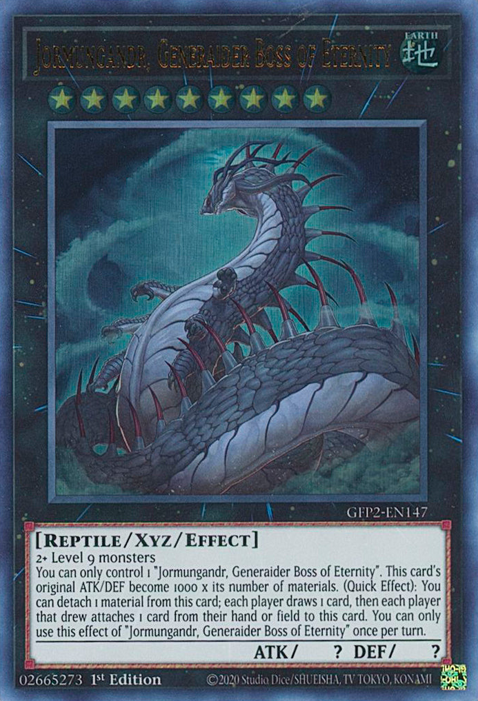 Jormungandr, Generaider Boss of Eternity [GFP2-EN147] Ultra Rare | Exor Games New Glasgow