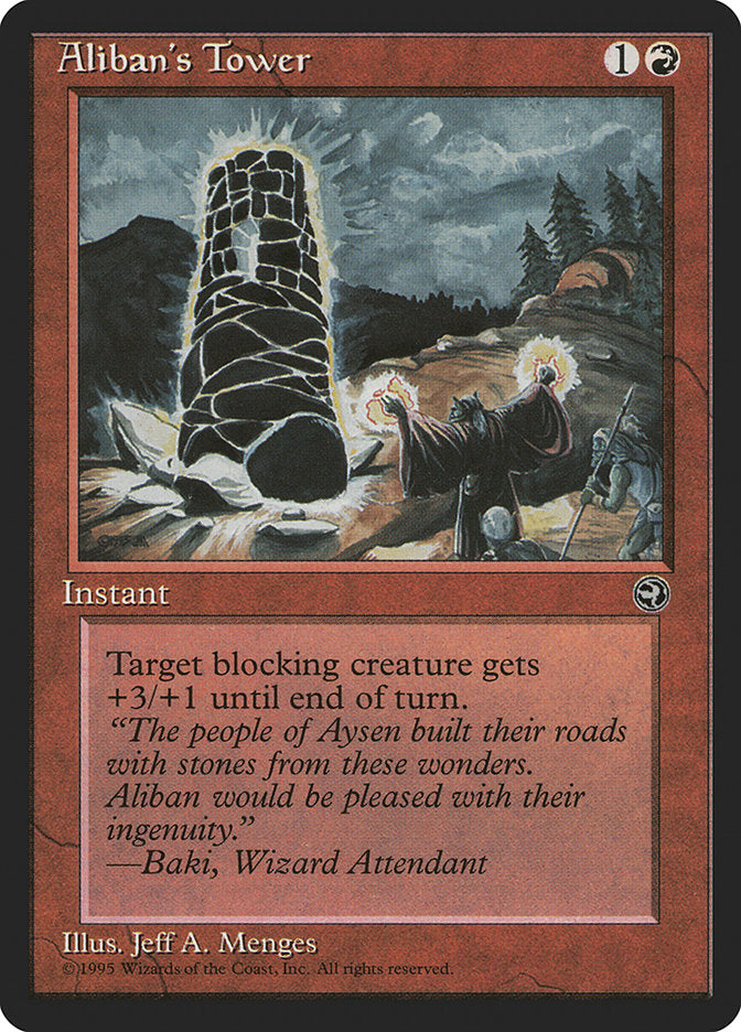 Aliban's Tower (Baki Flavor Text) [Homelands] | Exor Games New Glasgow