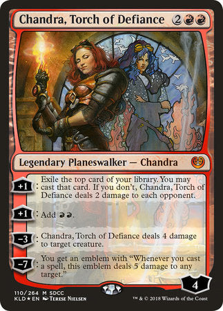 Chandra, Torch of Defiance (SDCC 2018 EXCLUSIVE) [San Diego Comic-Con 2018] | Exor Games New Glasgow