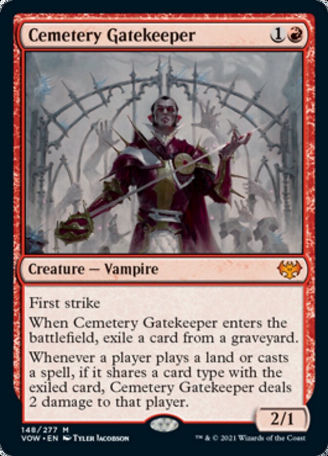 Cemetery Gatekeeper [Innistrad: Crimson Vow] | Exor Games New Glasgow