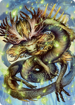 Kura, the Boundless Sky Art Card [Kamigawa: Neon Dynasty Art Series] | Exor Games New Glasgow