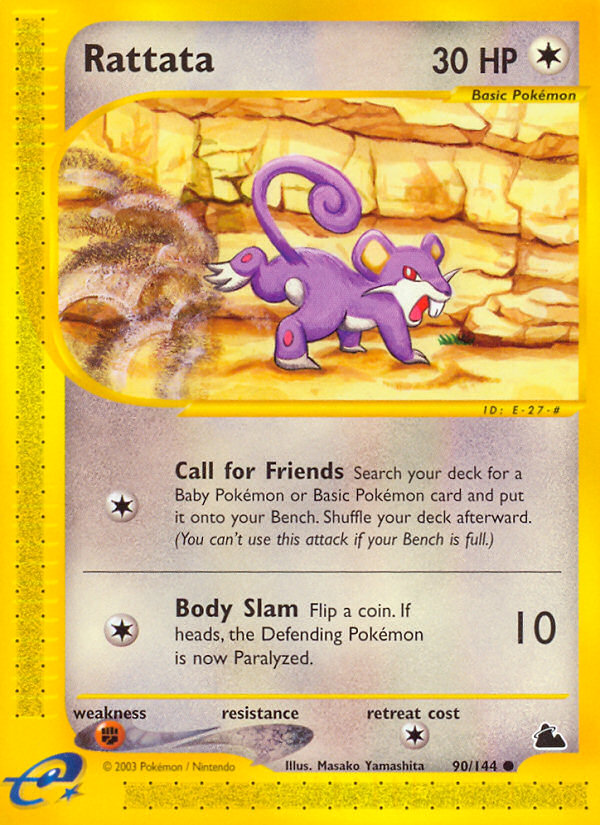 Rattata (90/144) [Skyridge] | Exor Games New Glasgow