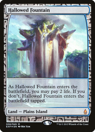 Hallowed Fountain [Zendikar Expeditions] | Exor Games New Glasgow