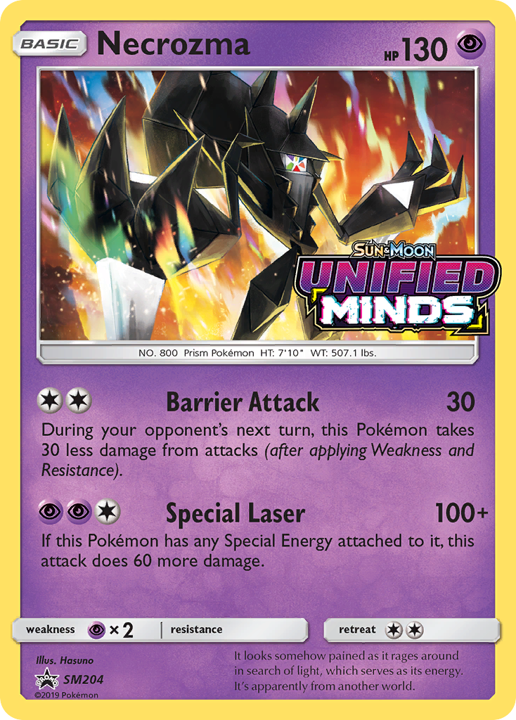 Necrozma (SM204) [Sun & Moon: Black Star Promos] | Exor Games New Glasgow