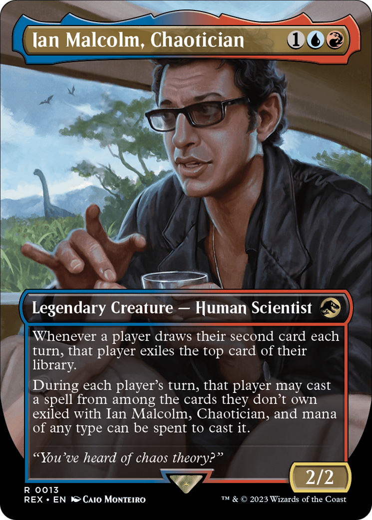 Ian Malcolm, Chaotician (Borderless) [Jurassic World Collection] | Exor Games New Glasgow