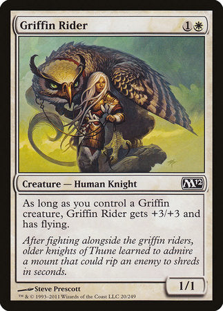 Griffin Rider [Magic 2012] | Exor Games New Glasgow