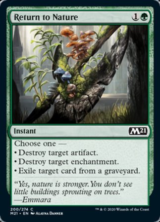Return to Nature [Core Set 2021] | Exor Games New Glasgow