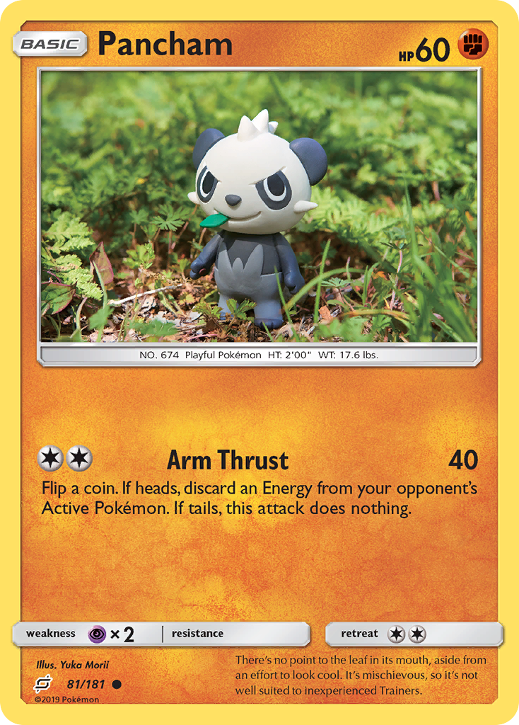 Pancham (81/181) [Sun & Moon: Team Up] | Exor Games New Glasgow