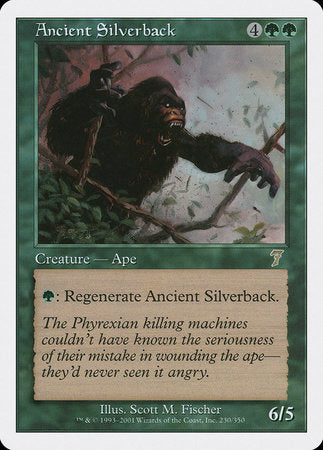 Ancient Silverback [Seventh Edition] | Exor Games New Glasgow