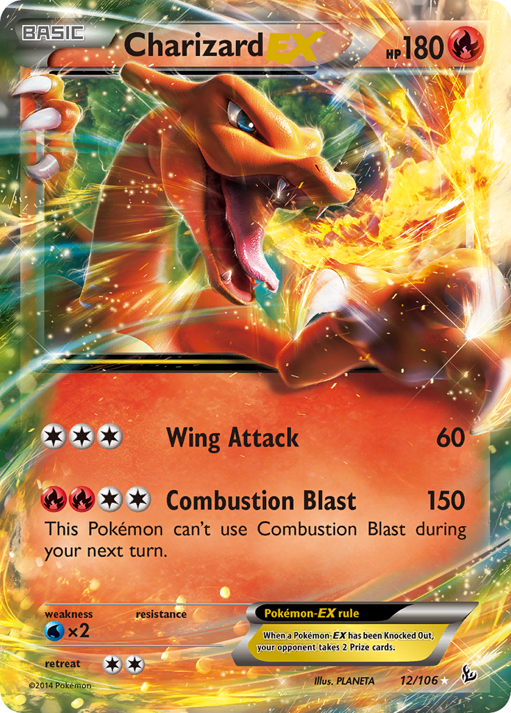 Charizard EX (12/106) [XY: Flashfire] | Exor Games New Glasgow