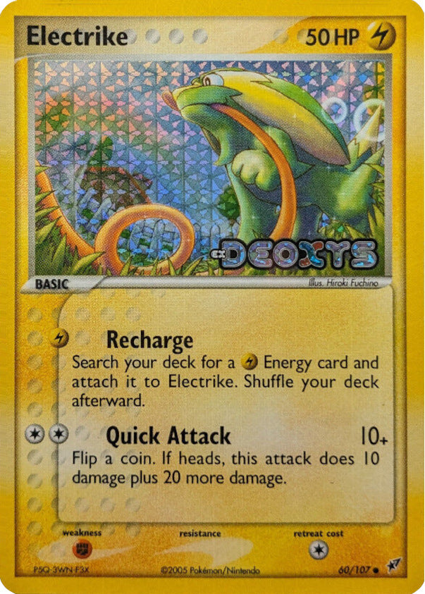 Electrike (60/107) (Stamped) [EX: Deoxys] | Exor Games New Glasgow