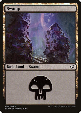 Swamp (69) [Duel Decks: Nissa vs. Ob Nixilis] | Exor Games New Glasgow