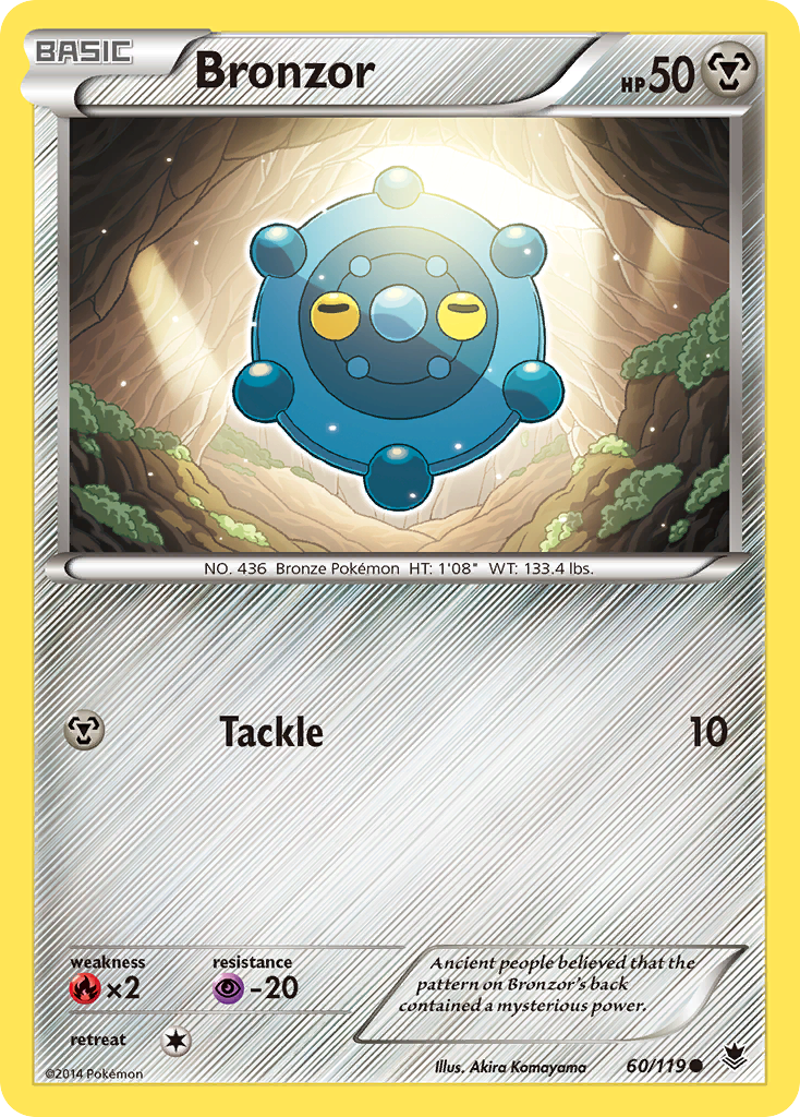 Bronzor (60/119) [XY: Phantom Forces] | Exor Games New Glasgow