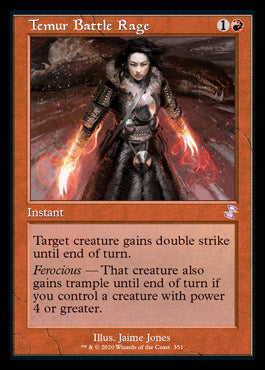 Temur Battle Rage (Timeshifted) [Time Spiral Remastered] | Exor Games New Glasgow