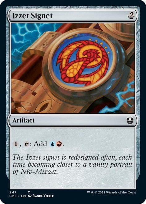 Izzet Signet [Commander 2021] | Exor Games New Glasgow