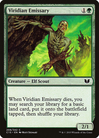 Viridian Emissary [Commander 2015] | Exor Games New Glasgow