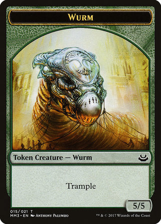 Wurm Token [Modern Masters 2017 Tokens] | Exor Games New Glasgow