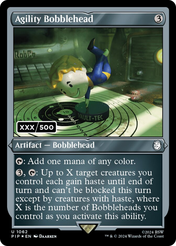Agility Bobblehead (Serial Numbered) [Fallout] | Exor Games New Glasgow