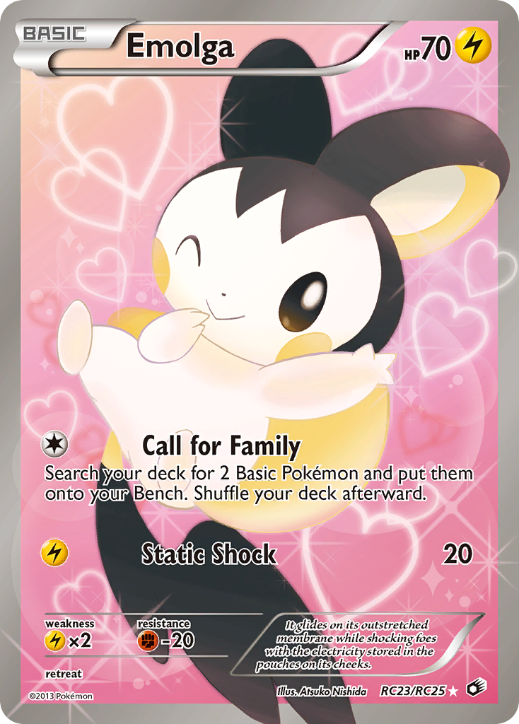 Emolga (RC23/RC25) [Black & White: Legendary Treasures] | Exor Games New Glasgow