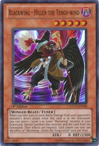 Blackwing - Hillen the Tengu-wind [EXVC-EN008] Super Rare | Exor Games New Glasgow