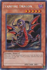 Vampire Dragon [EXVC-EN081] Secret Rare | Exor Games New Glasgow