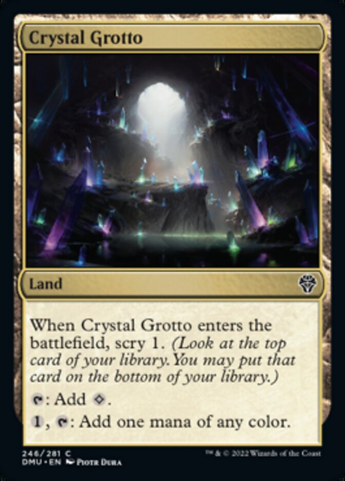 Crystal Grotto [Dominaria United] | Exor Games New Glasgow