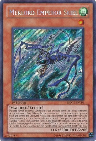 Meklord Emperor Skiel [EXVC-EN094] Secret Rare | Exor Games New Glasgow