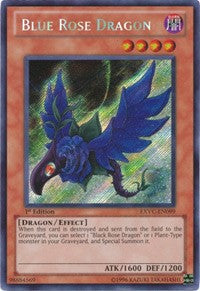 Blue Rose Dragon [EXVC-EN099] Secret Rare | Exor Games New Glasgow