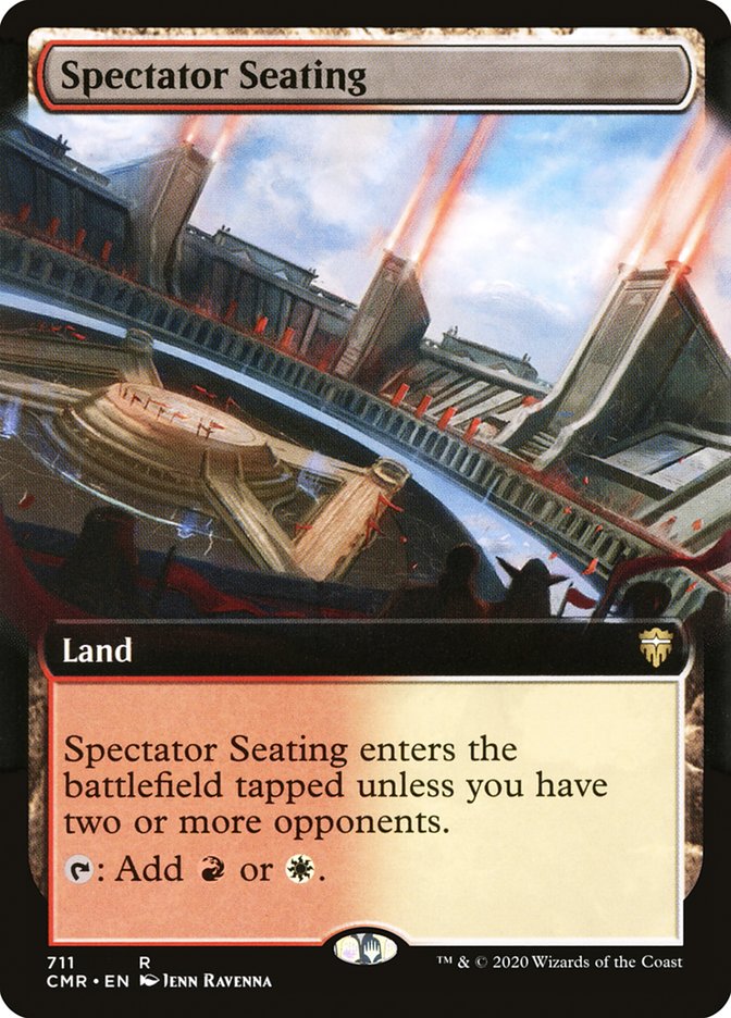Spectator Seating (Extended) [Commander Legends] | Exor Games New Glasgow