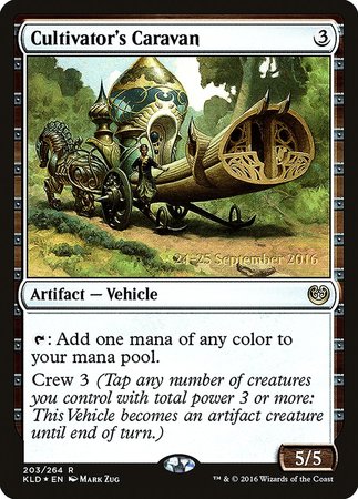 Cultivator's Caravan [Kaladesh Promos] | Exor Games New Glasgow