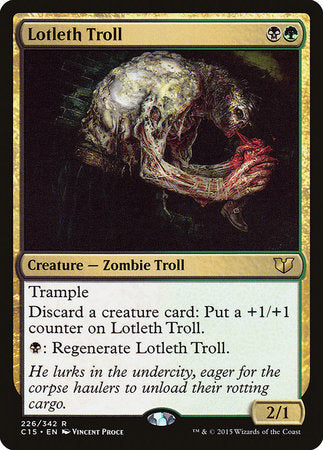 Lotleth Troll [Commander 2015] | Exor Games New Glasgow