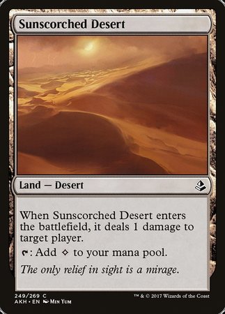 Sunscorched Desert [Amonkhet] | Exor Games New Glasgow