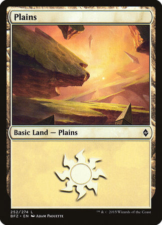 Plains (252) [Battle for Zendikar] | Exor Games New Glasgow