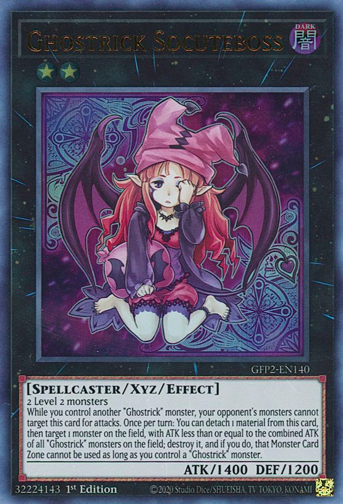 Ghostrick Socuteboss [GFP2-EN140] Ultra Rare | Exor Games New Glasgow