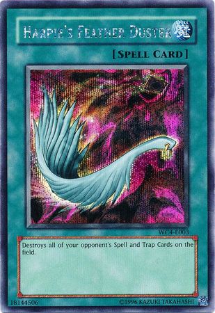 Harpie's Feather Duster [WC4-E003] Prismatic Secret Rare | Exor Games New Glasgow