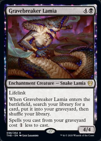 Gravebreaker Lamia [Theros Beyond Death] | Exor Games New Glasgow